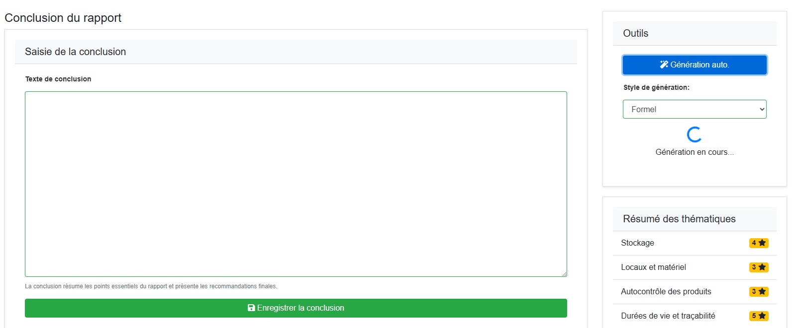 Intelligence artificielle Auditeo