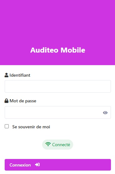 Application mobile Auditeo